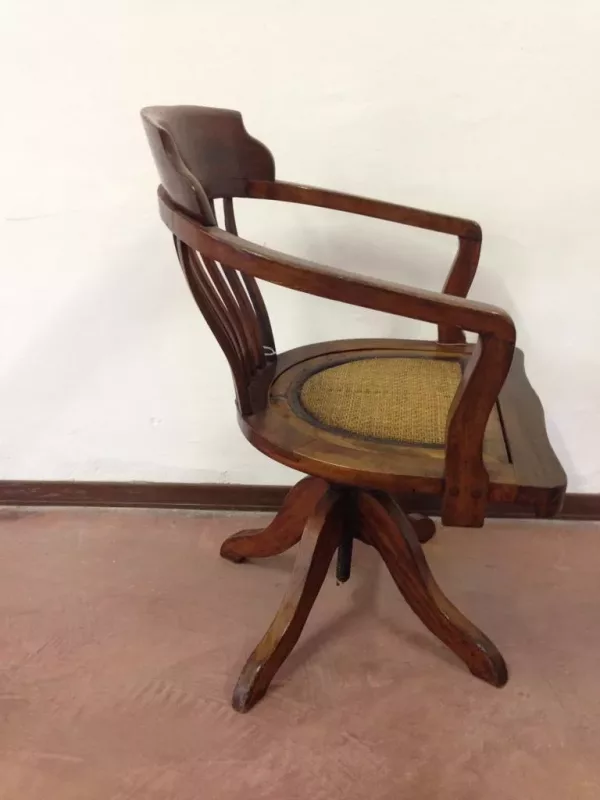 Poltroncina da Scrivania Rovere 1920 - immagine 3