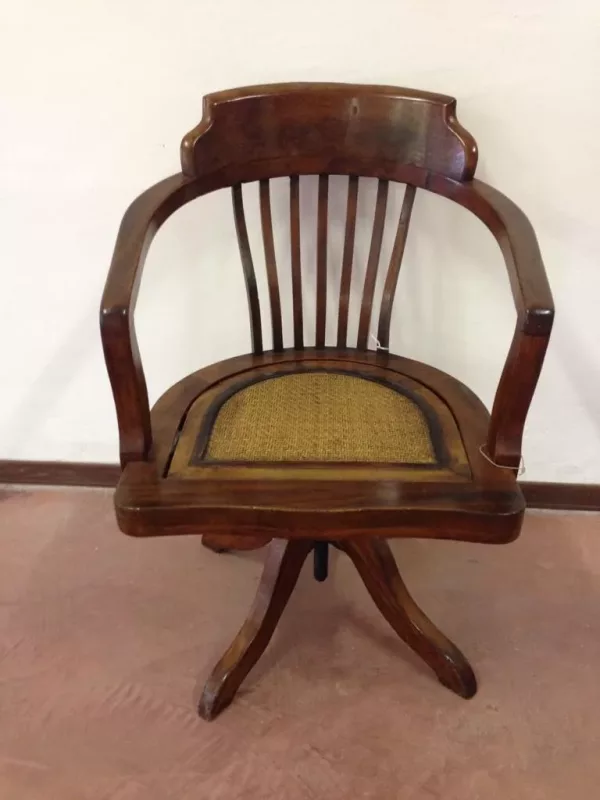 Poltroncina da Scrivania Rovere 1920 - immagine 2