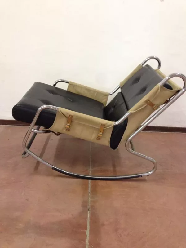 Poltrona Dondolo Anni '70 - immagine 3