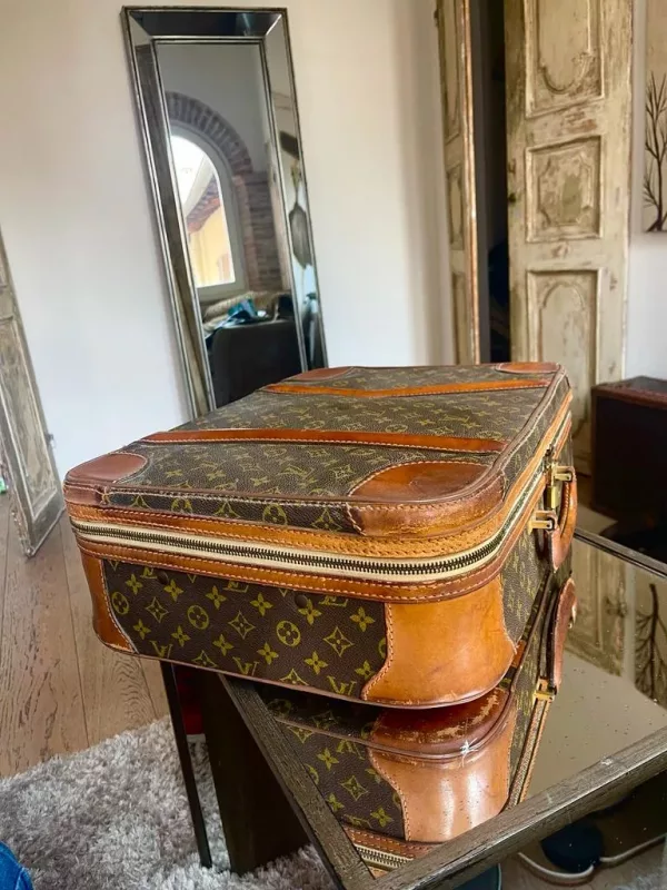 Louis Vuitton "Stratos" Valigia Anni '70 - immagine 4