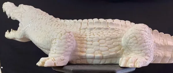Grande Coccodrillo in Ceramica 1970 - immagine 5
