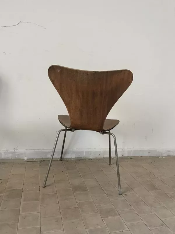 Coppia Sedie Arne Jacobsen Anni '60 - immagine 4
