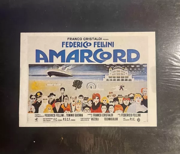 Locandina Originale Film "Amarcord" 1973 - immagine 3