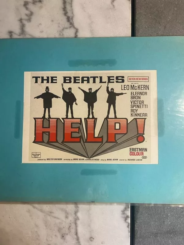 Locandina Film "Help" Anni '60 - immagine 2