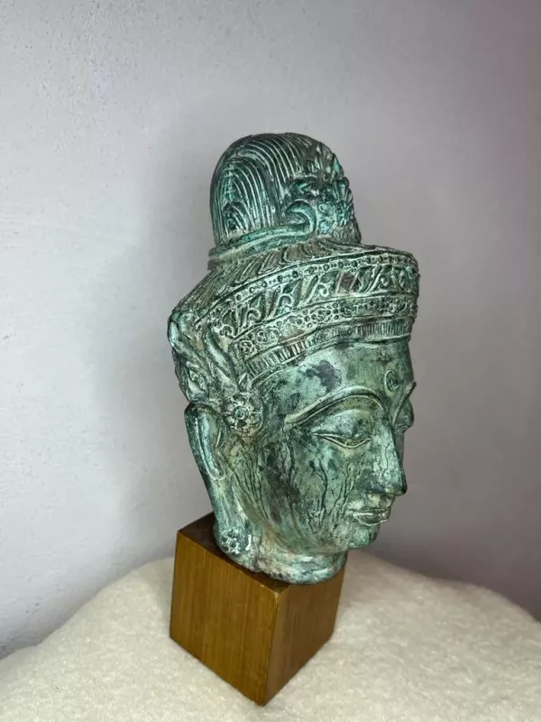 Statuina Shiva Bronzo 1930 - immagine 2