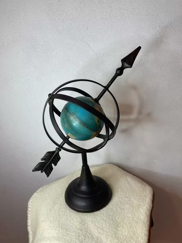Piccolo Astrolabrio con Mappamondo 1970 - immagine 4