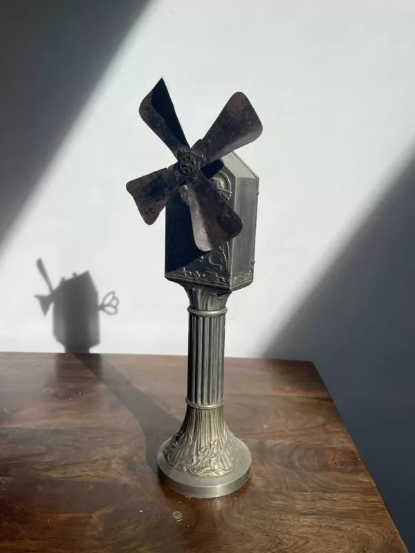 Ventilatore "Zephyr" Carica a Molla Fine '800 - immagine 2