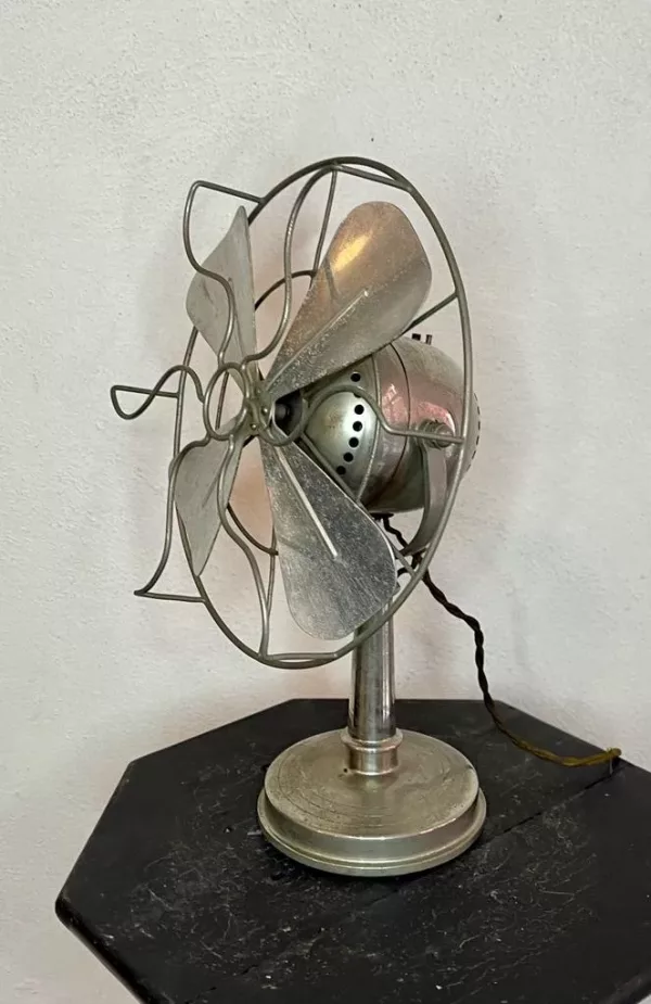 Ventilatore Ottone da Tavolo 1920 - immagine 2