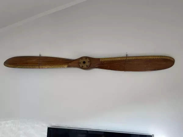 Elica in Legno e Ottone Anni '60 - immagine 2