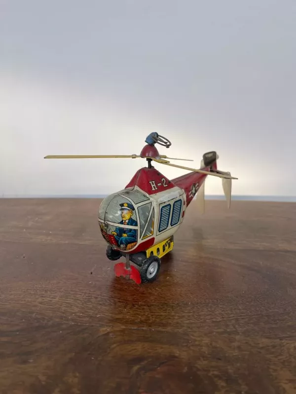 Elicottero Giocattolo Giapponese 1950 - immagine 4