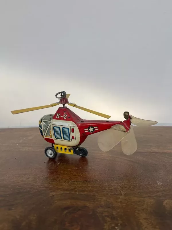 Elicottero Giocattolo Giapponese 1950 - immagine 2