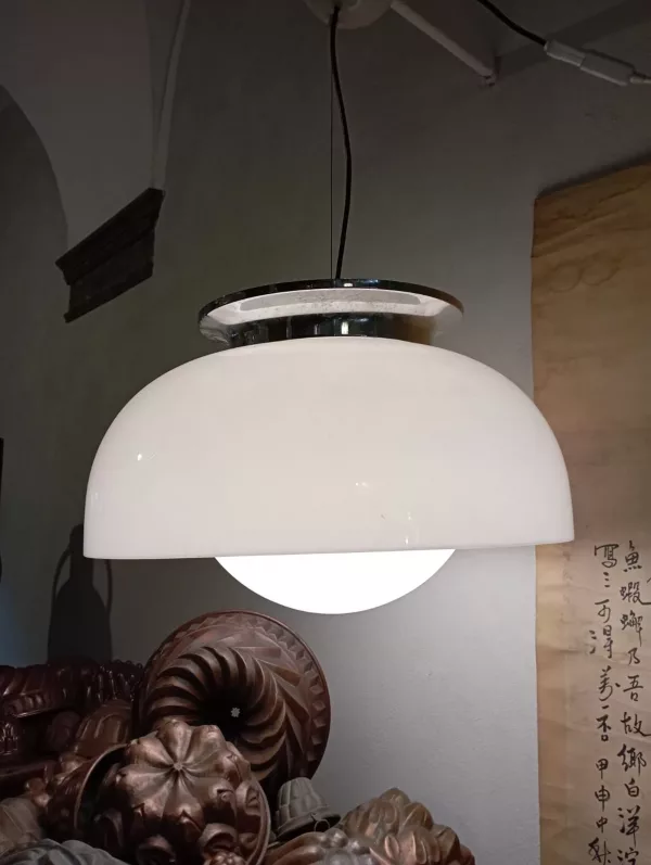 Lampadario Harvey Guzzini Anni '70 - immagine 2