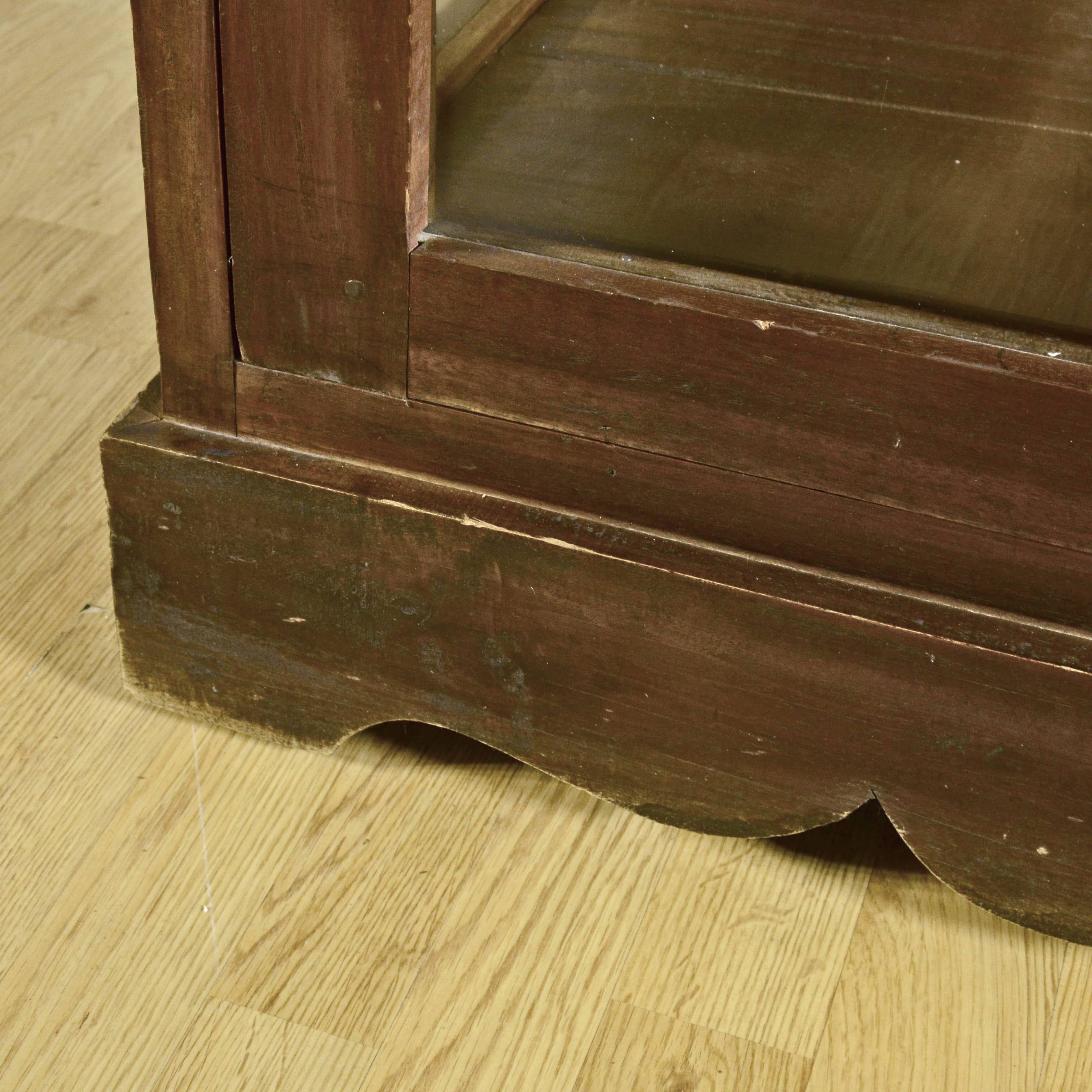 Bacheca Piramidale 4 Ripiani in Massello e Vetro - immagine 10