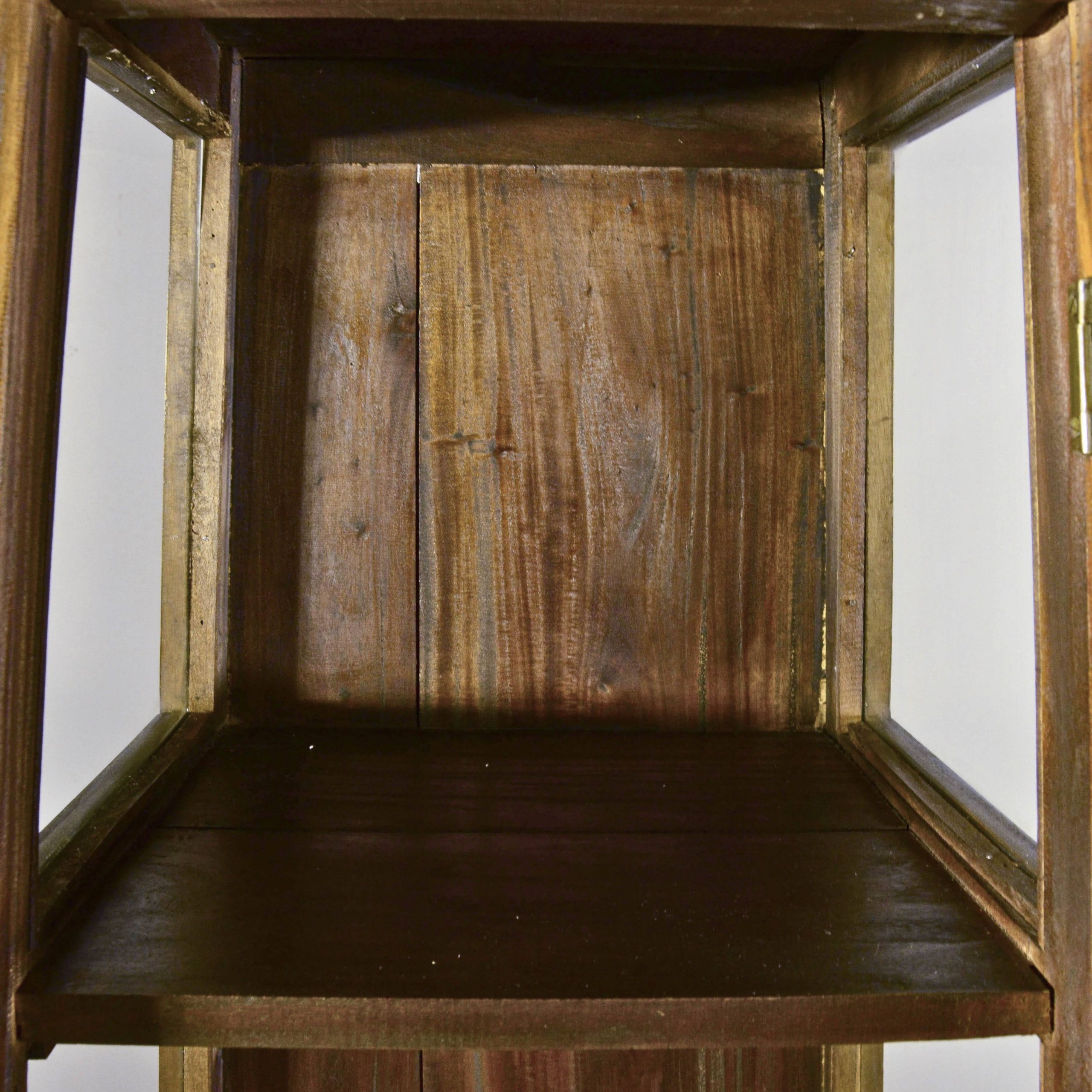 Bacheca Piramidale 4 Ripiani in Massello e Vetro - immagine 17