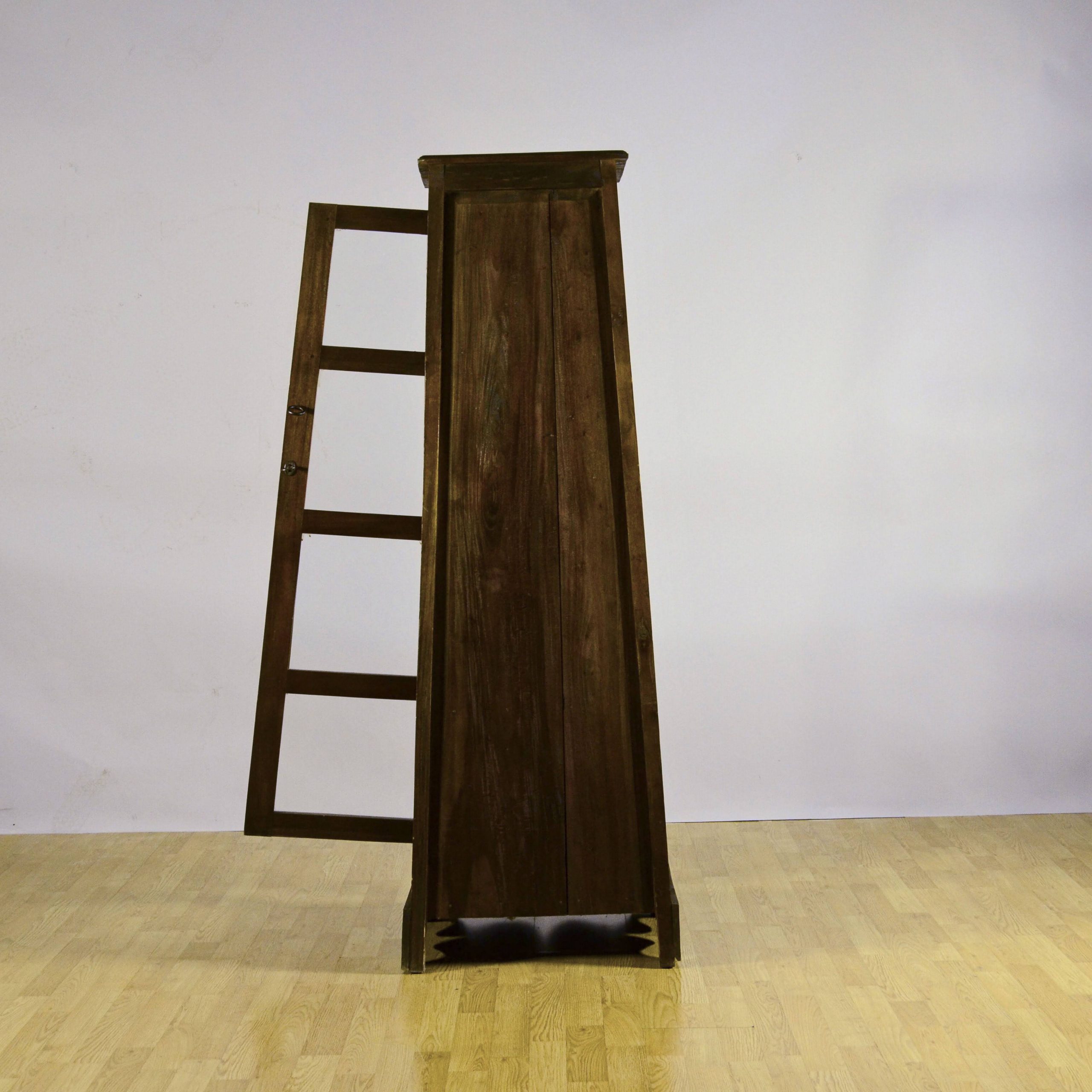 Bacheca Piramidale 4 Ripiani in Massello e Vetro - immagine 6