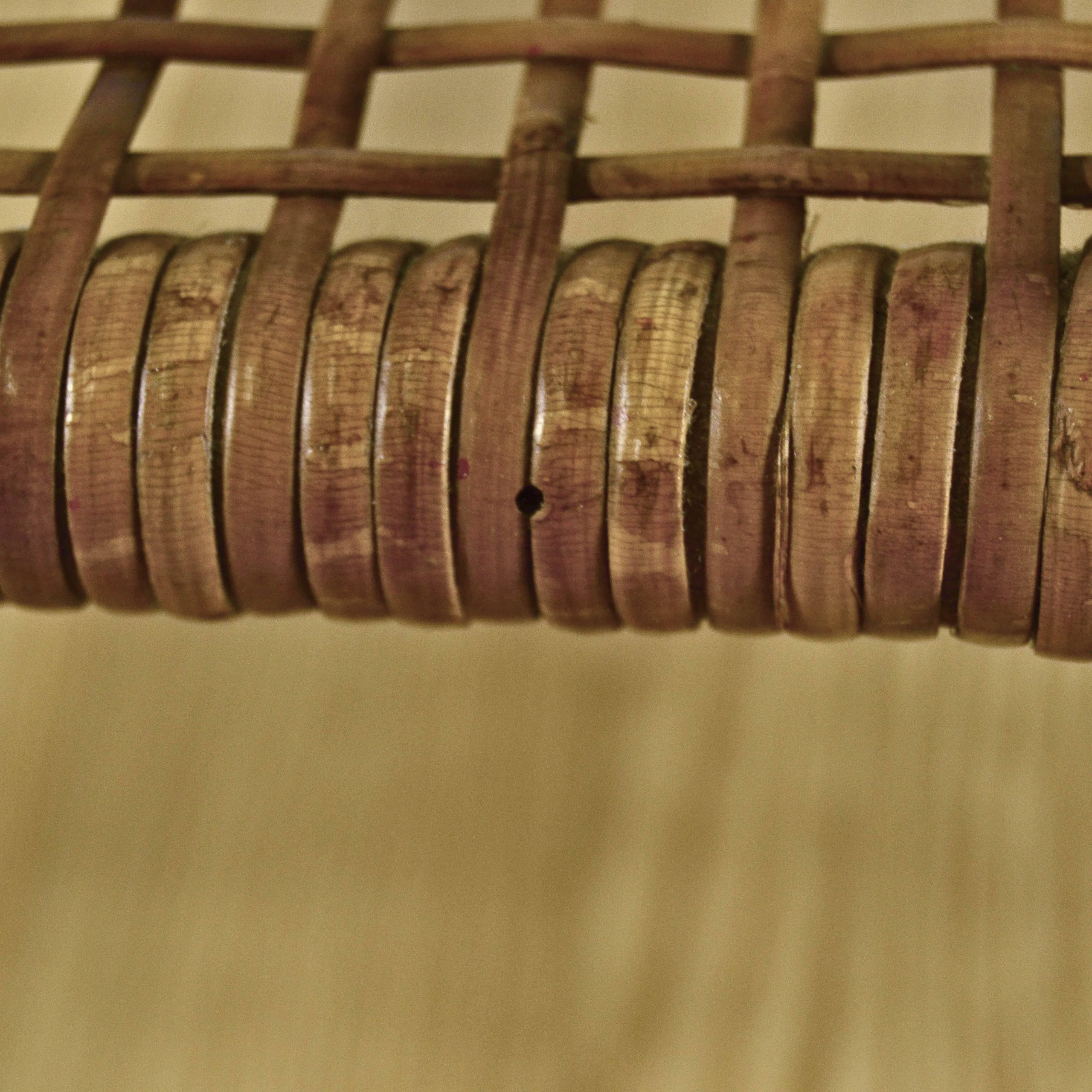 Tavolino da Caffè in Bambù e Rattan Anni '50 - immagine 16