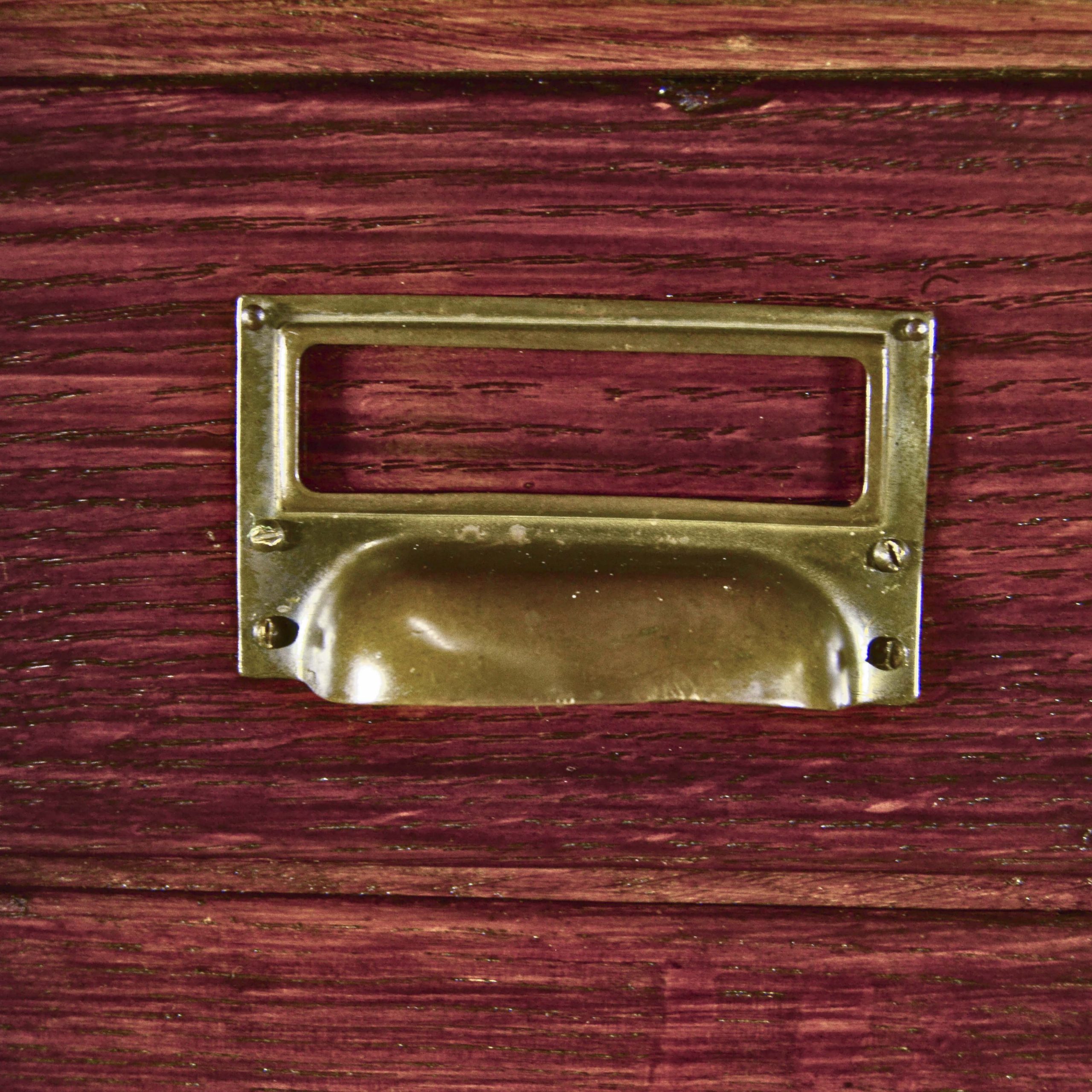 Cassettiera Chiusura Tambour 32 Cassetti Anni '30 - immagine 18