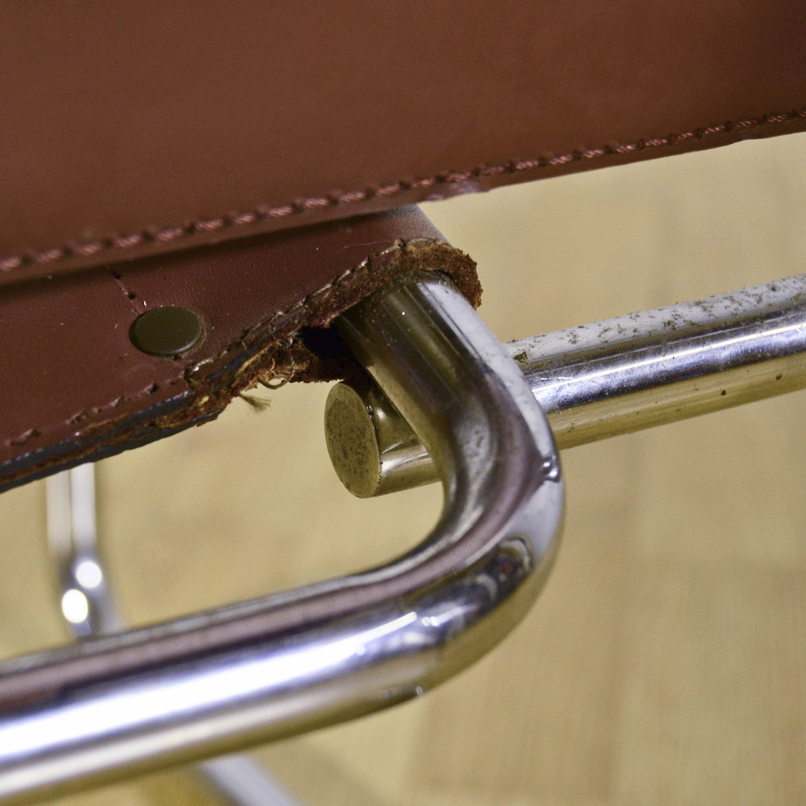 Sedia B3 "Wassily" Cognac di Marcel Breuer x Knoll - immagine 22