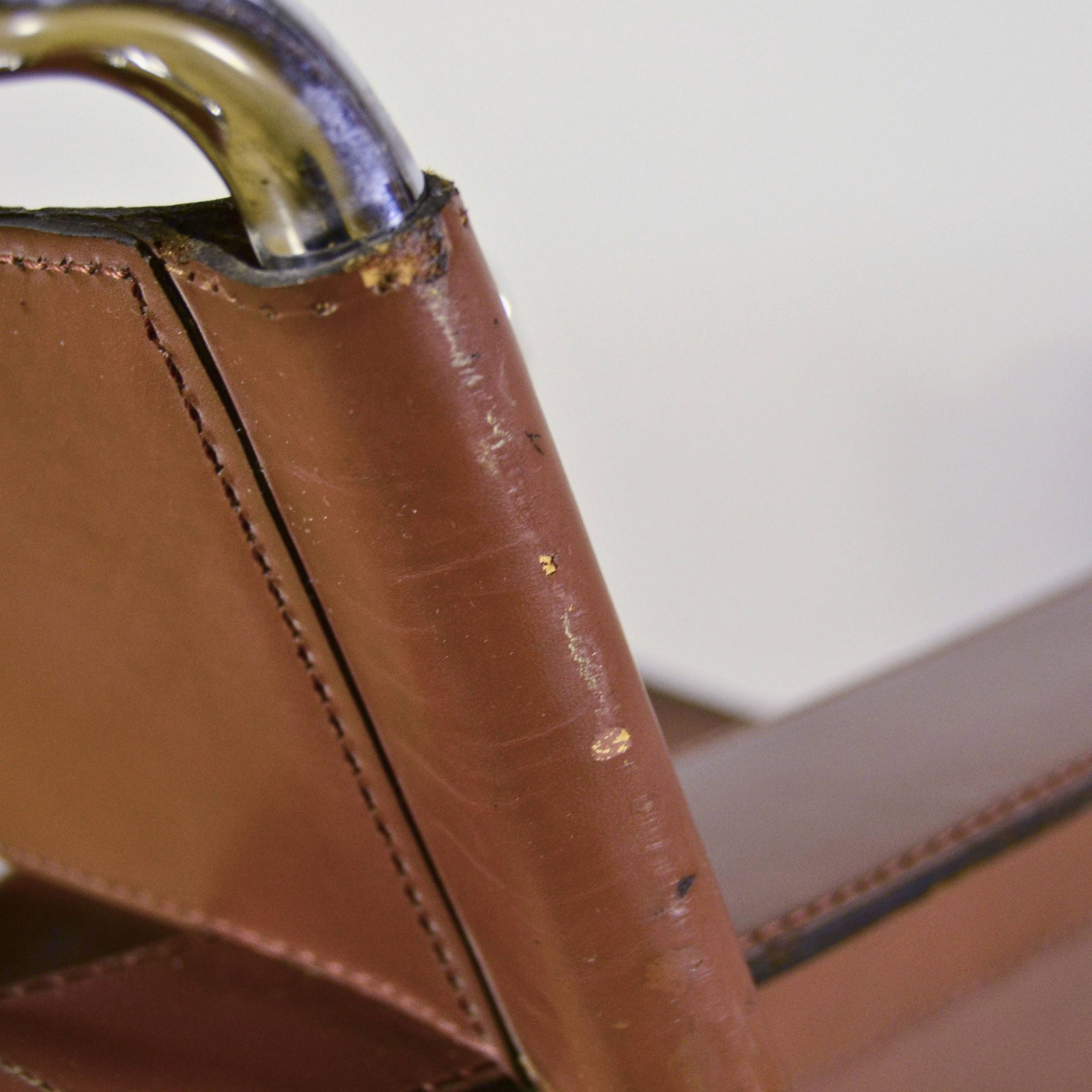 Sedia B3 "Wassily" Cognac di Marcel Breuer x Knoll - immagine 24