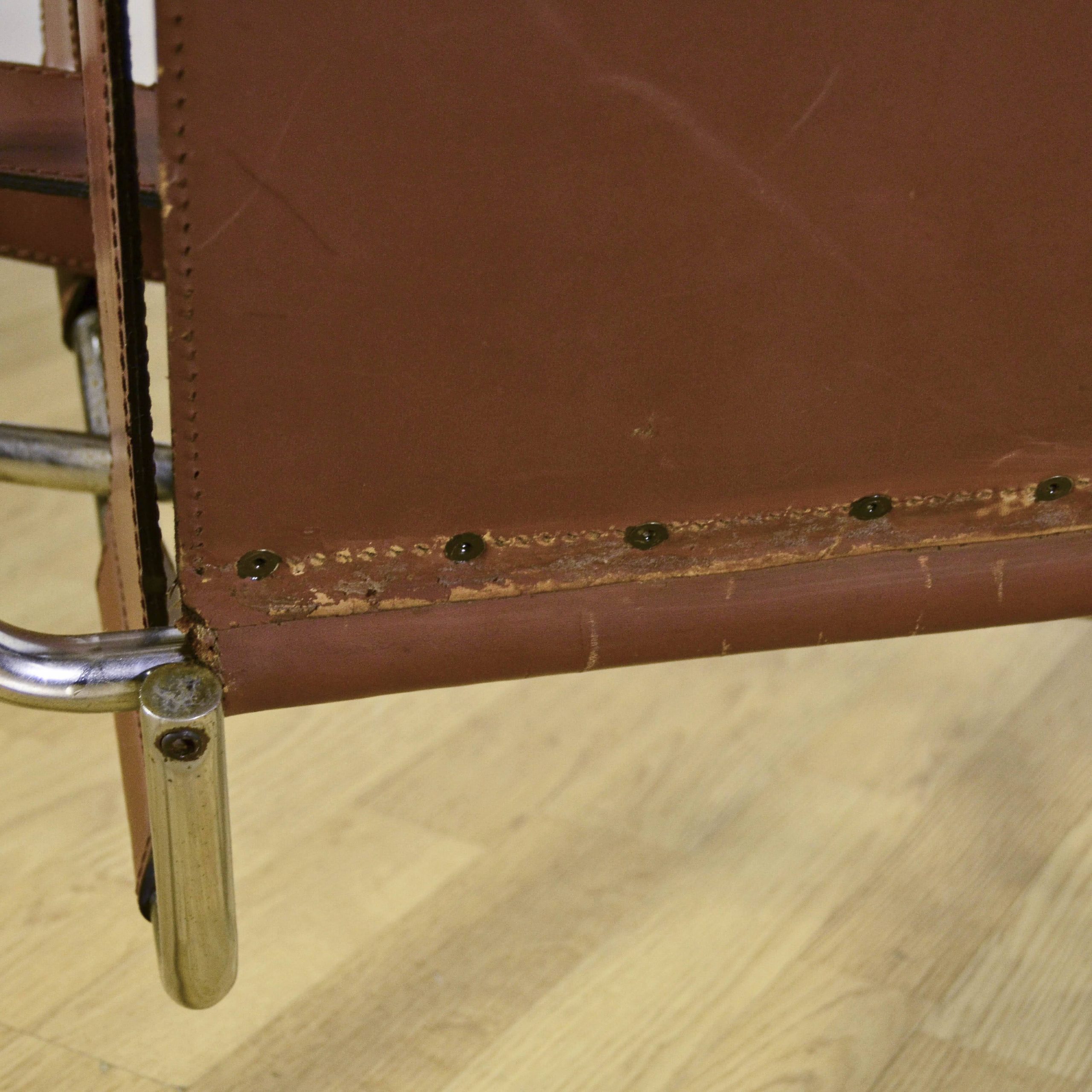 Sedia B3 "Wassily" Cognac di Marcel Breuer x Knoll - immagine 26