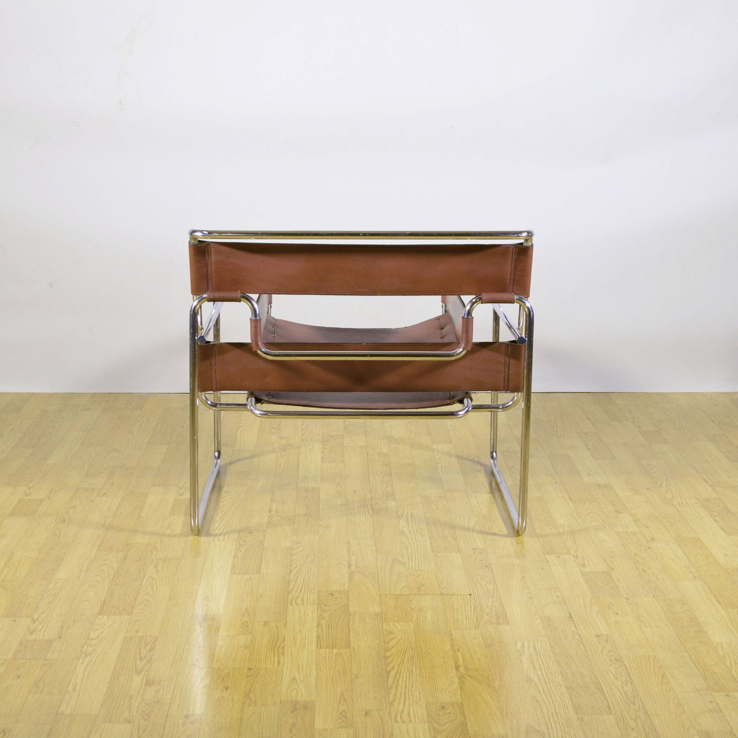 Sedia B3 "Wassily" Cognac di Marcel Breuer x Knoll - immagine 6