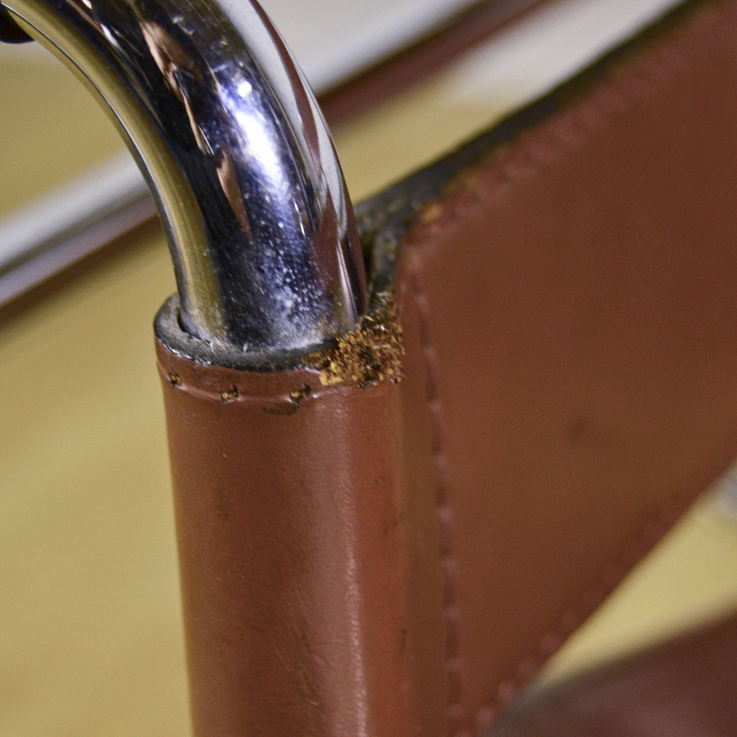 Sedia B3 "Wassily" Cognac di Marcel Breuer x Knoll - immagine 9