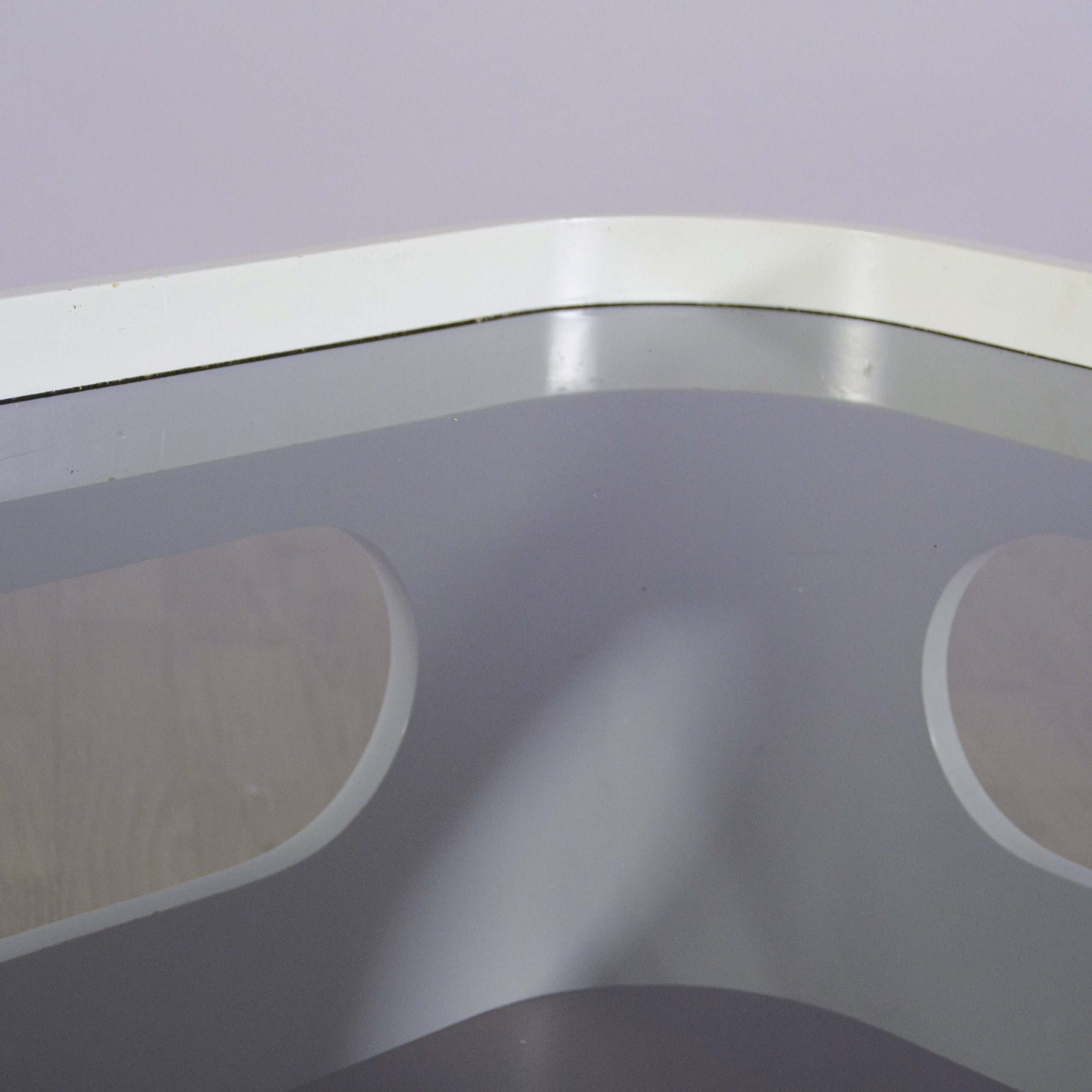 Tavolino Space Age Bianco attribuito a Joe Colombo 1970 - immagine 24