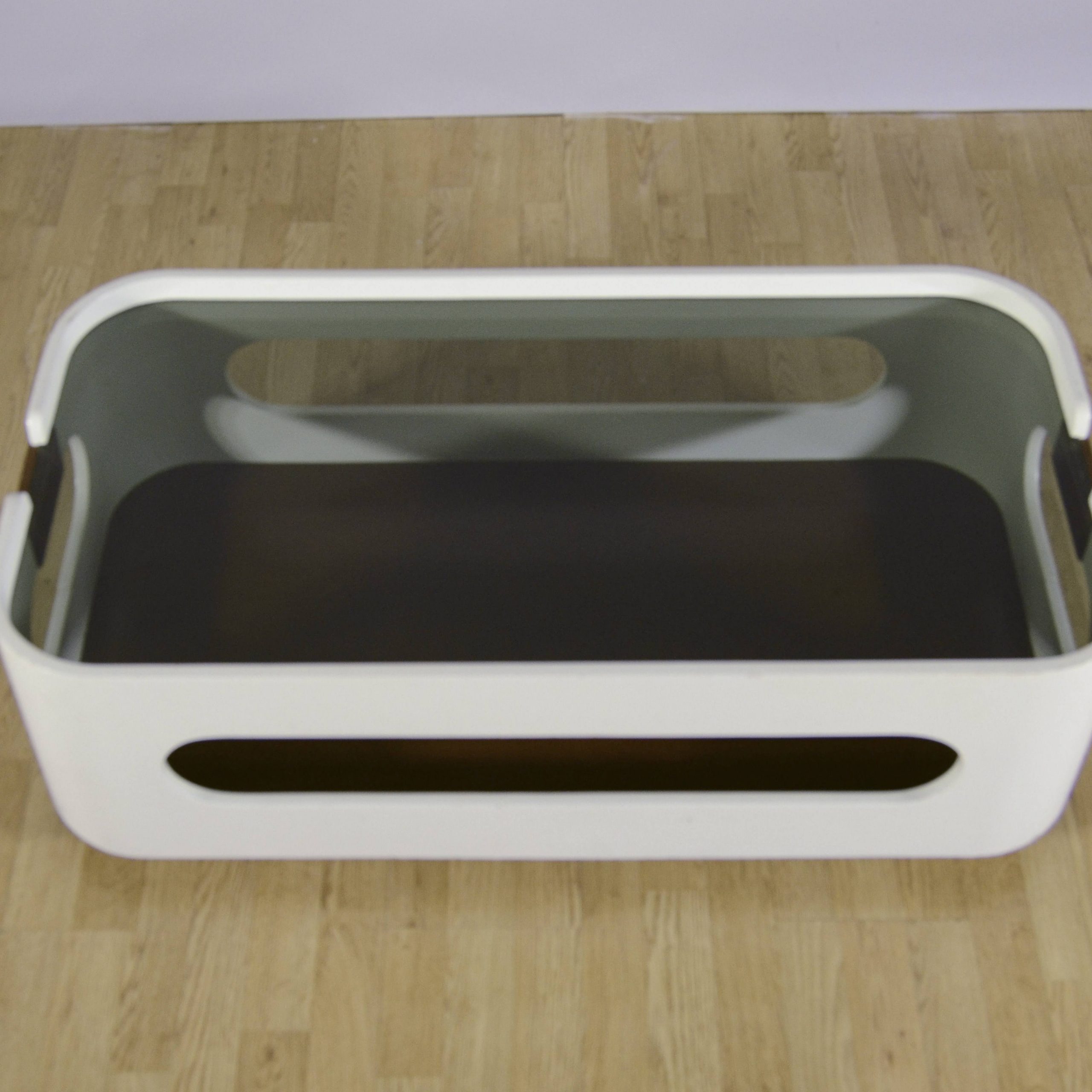 Tavolino Space Age Bianco attribuito a Joe Colombo 1970 - immagine 7