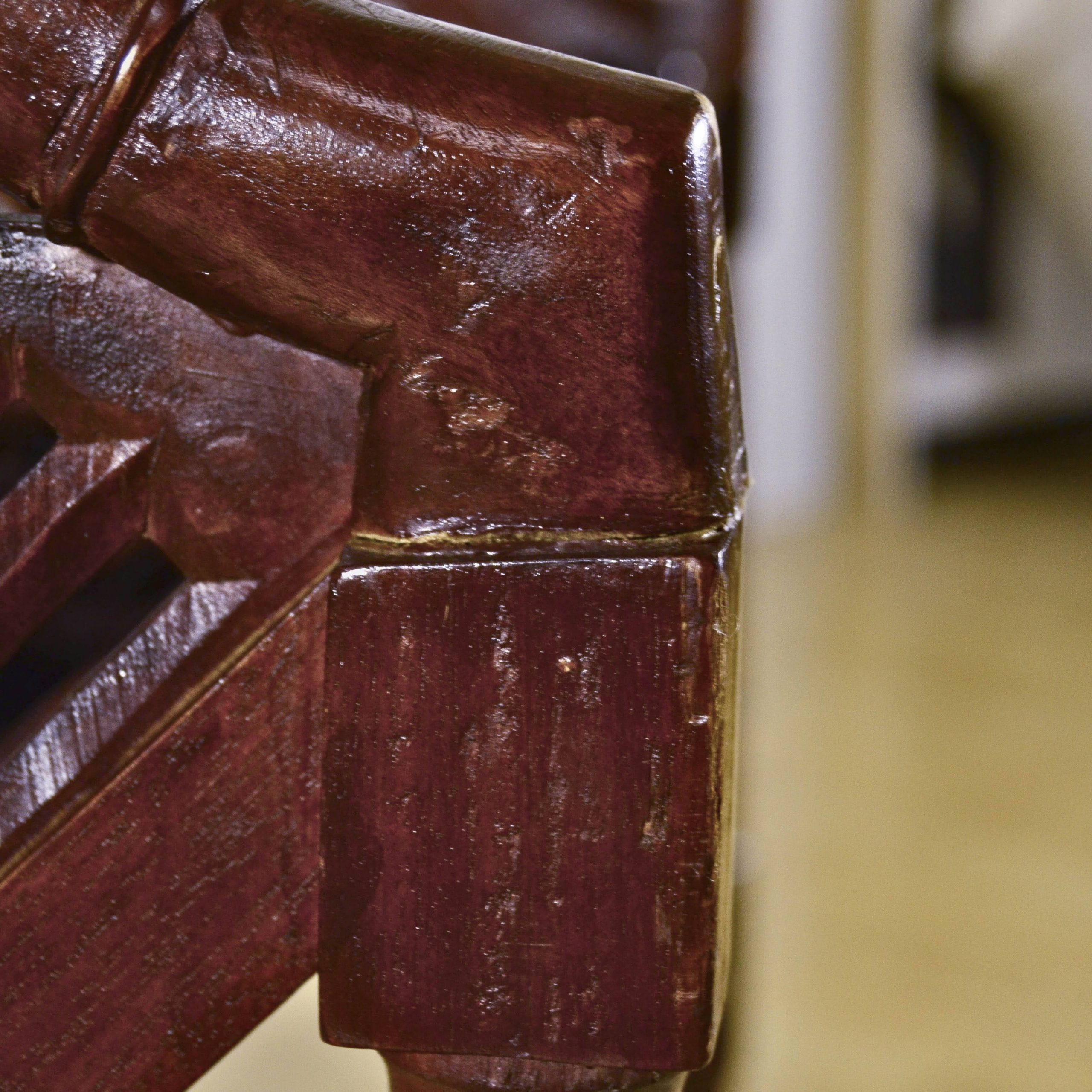 Tavolo Libreria Inglese stile Regency fine '800 - immagine 17