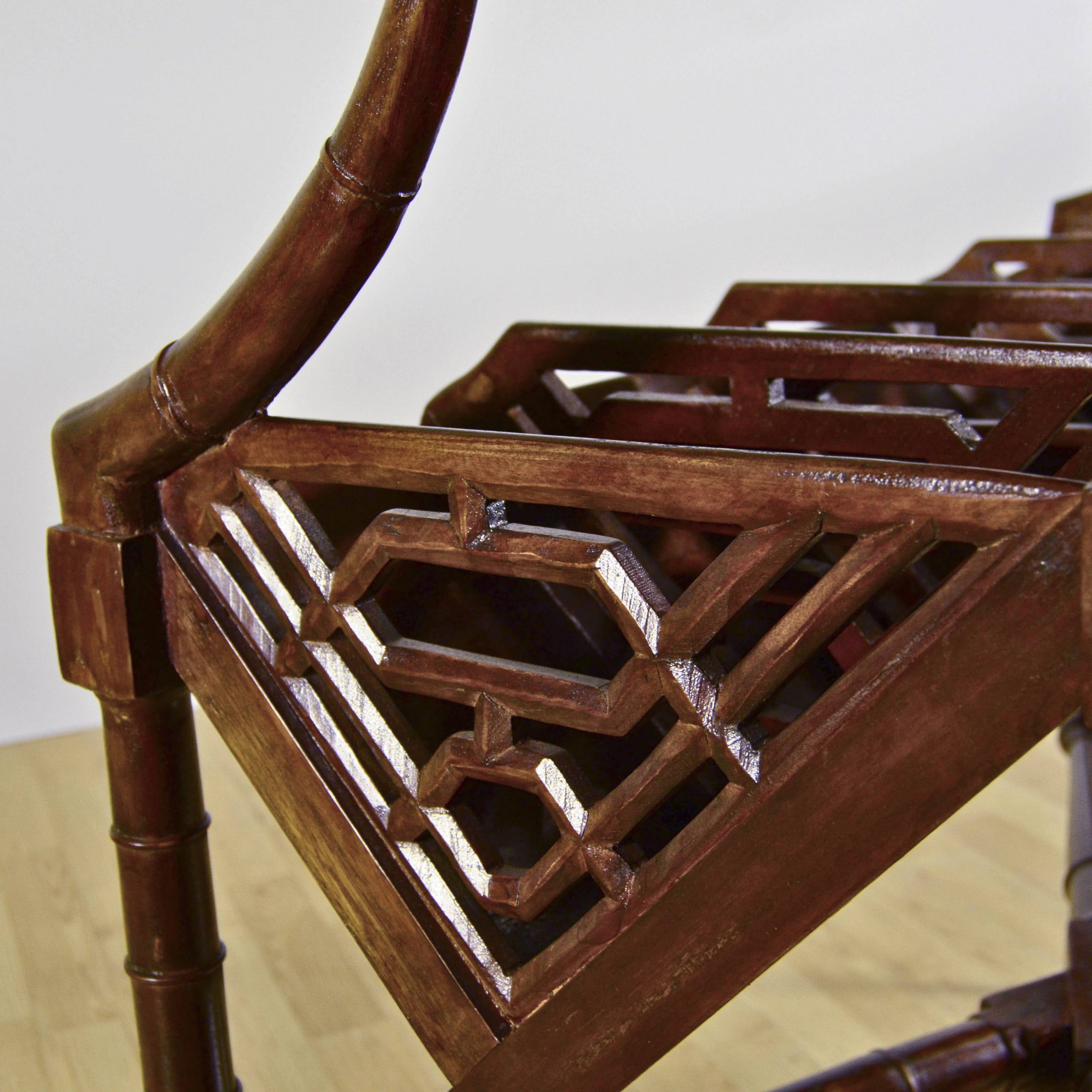 Tavolo Libreria Inglese stile Regency fine '800 - immagine 26