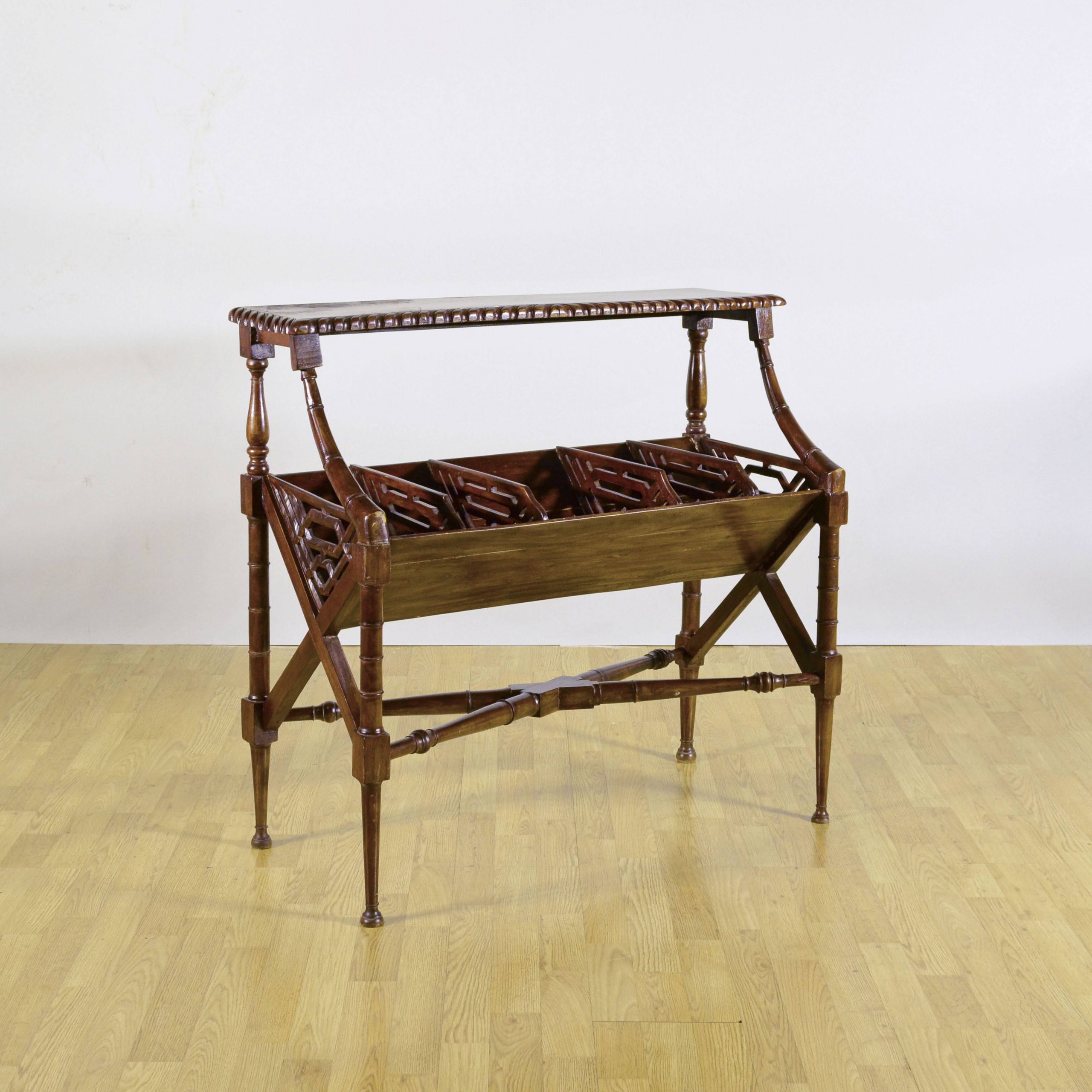 Tavolo Libreria Inglese stile Regency fine '800 - immagine 4