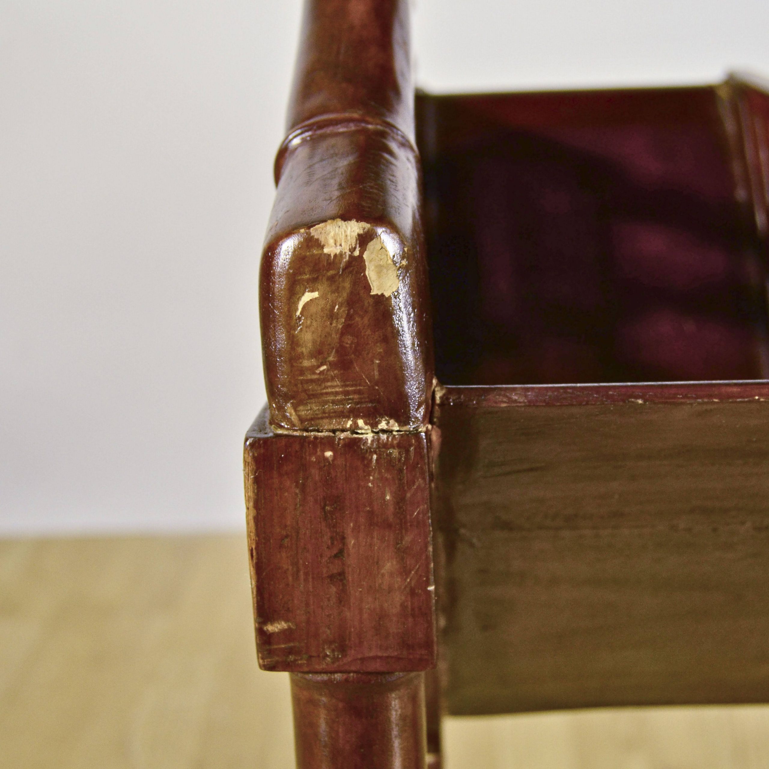 Tavolo Libreria Inglese stile Regency fine '800 - immagine 8