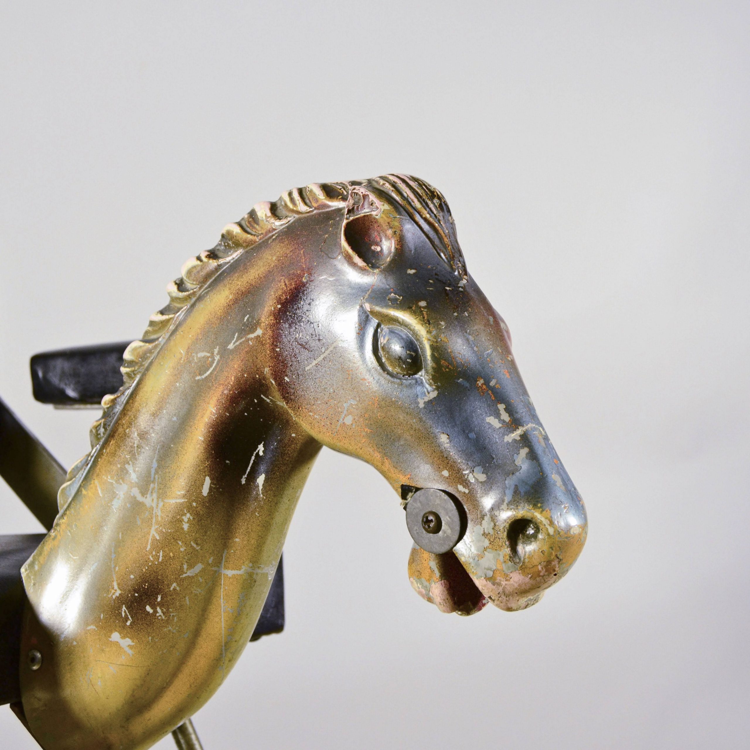 Poltrona da Barbiere "Cavallino" Metà del '900 - immagine 7