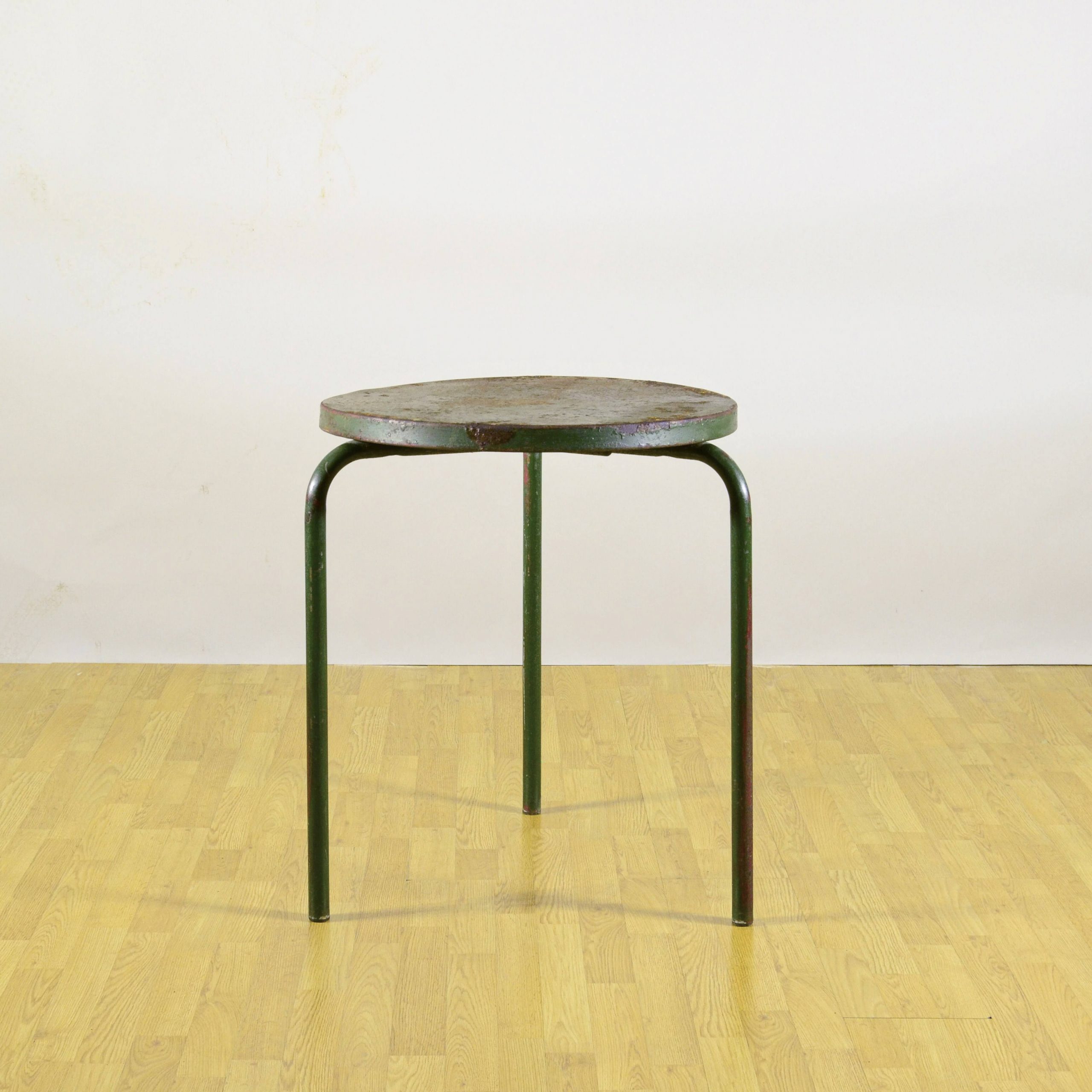 Tavolino da Giardino Rotondo in Metallo Anni '50 - immagine 3