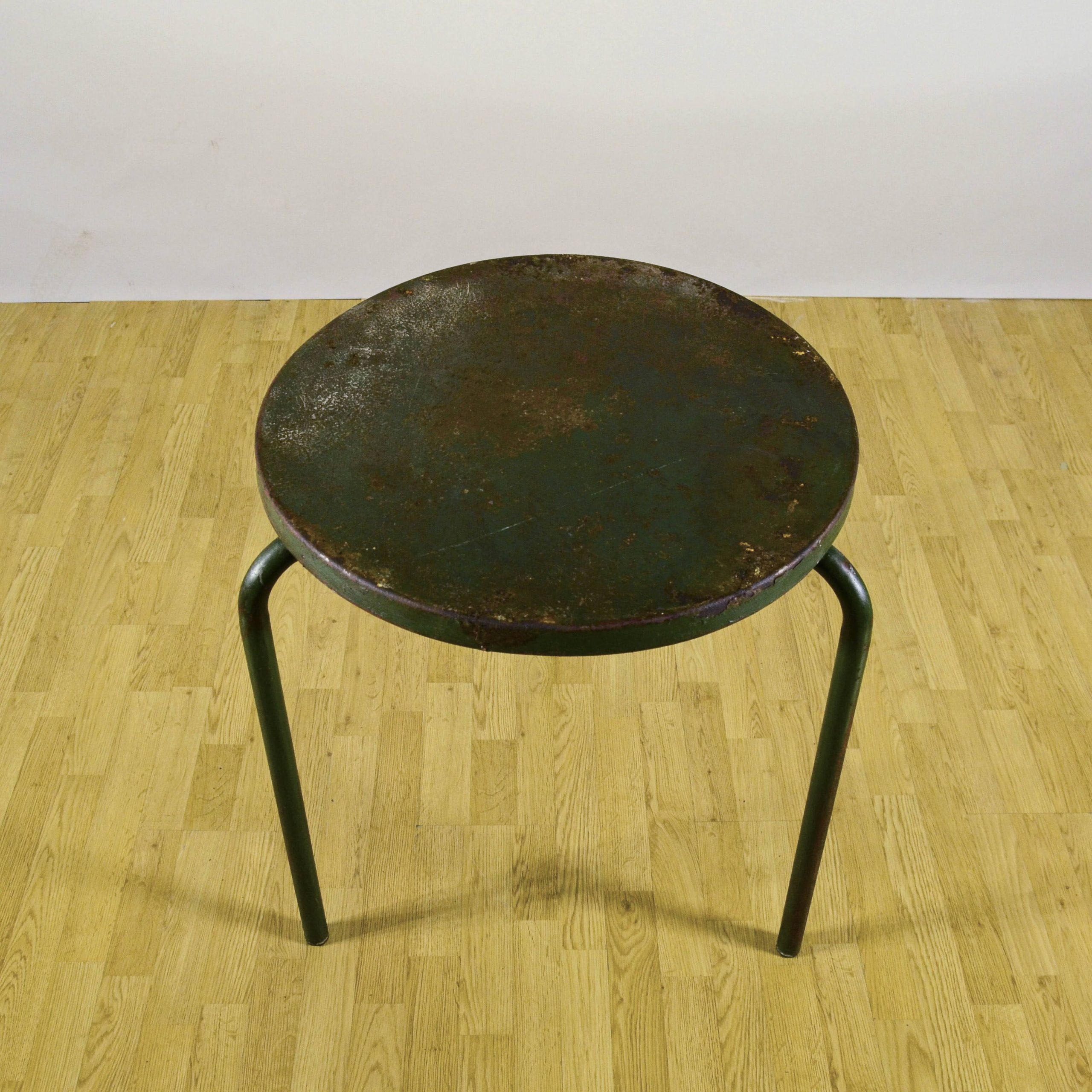 Tavolino da Giardino Rotondo in Metallo Anni '50 - immagine 4