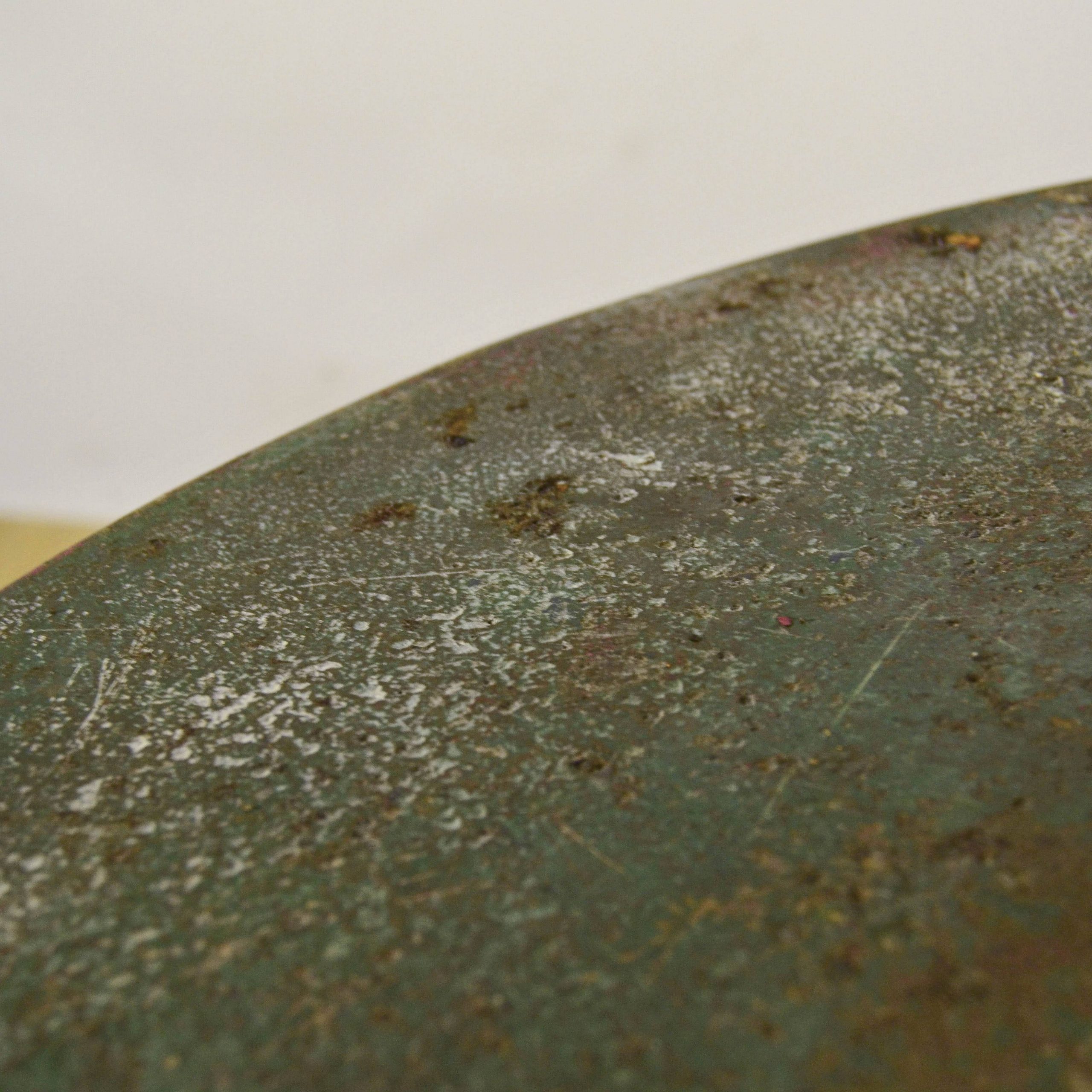 Tavolino da Giardino Rotondo in Metallo Anni '50 - immagine 7