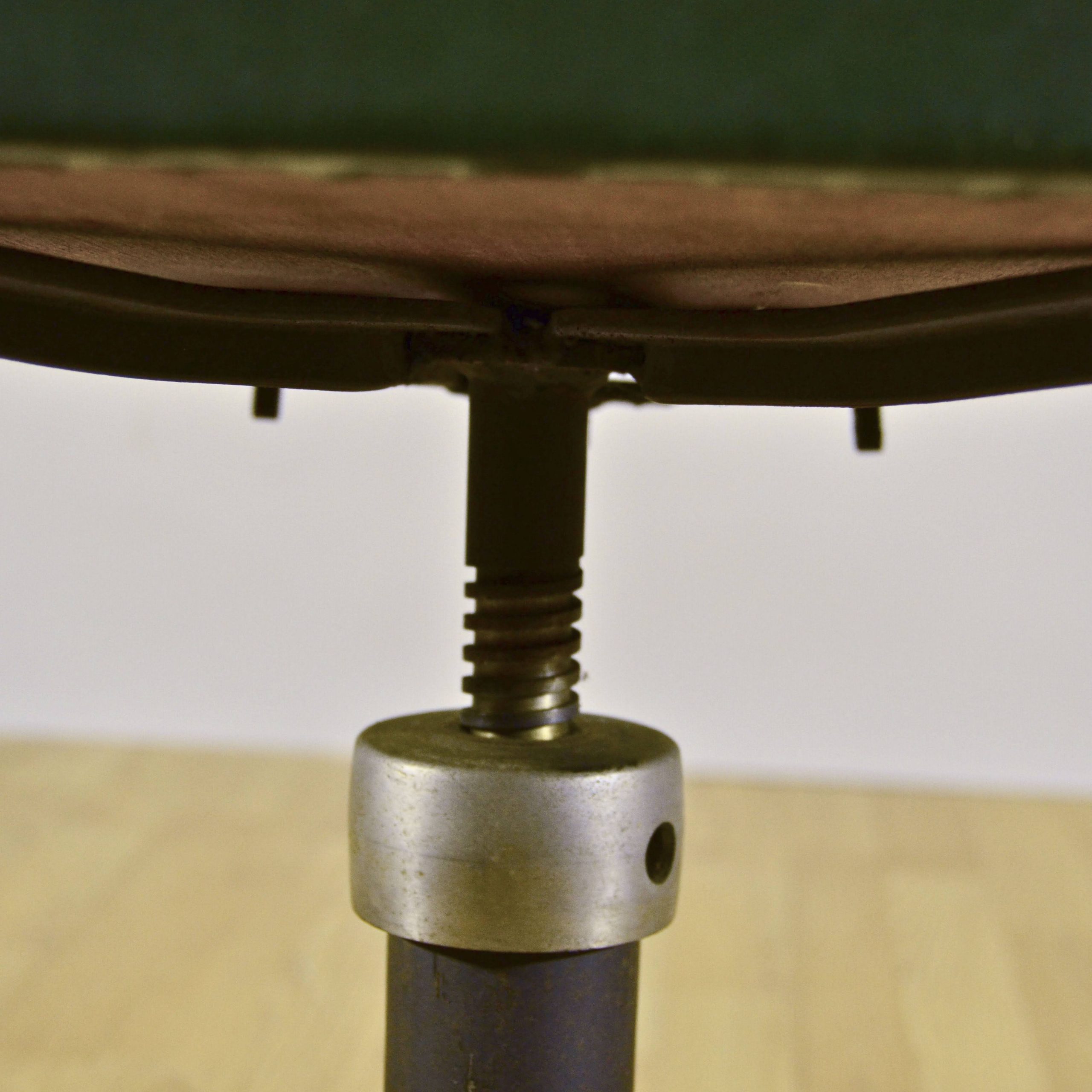 Sedia Girevole Mid-Century in Vinilpelle Anni '60 - immagine 11