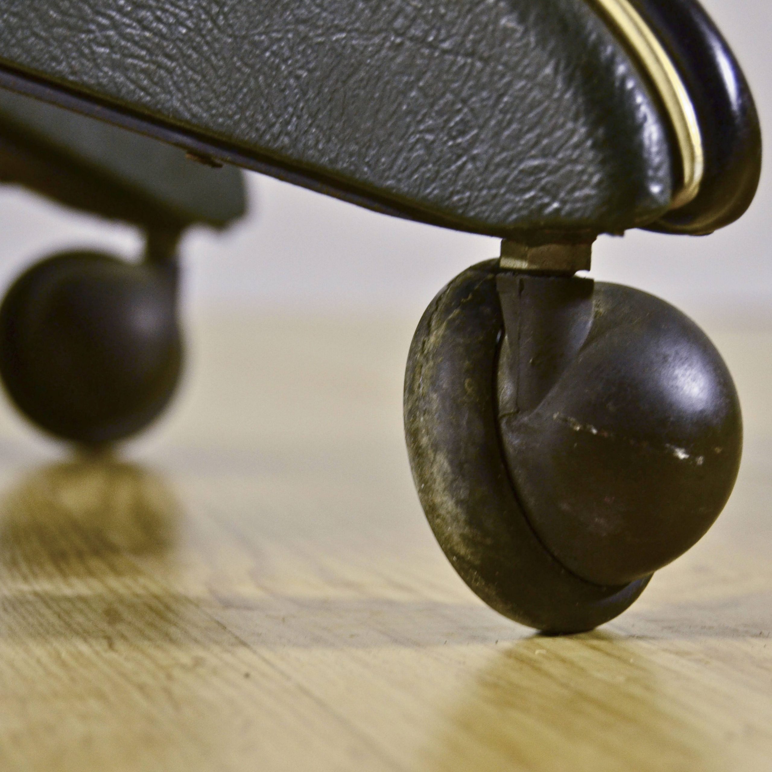 Sedia Girevole Mid-Century in Vinilpelle Anni '60 - immagine 12