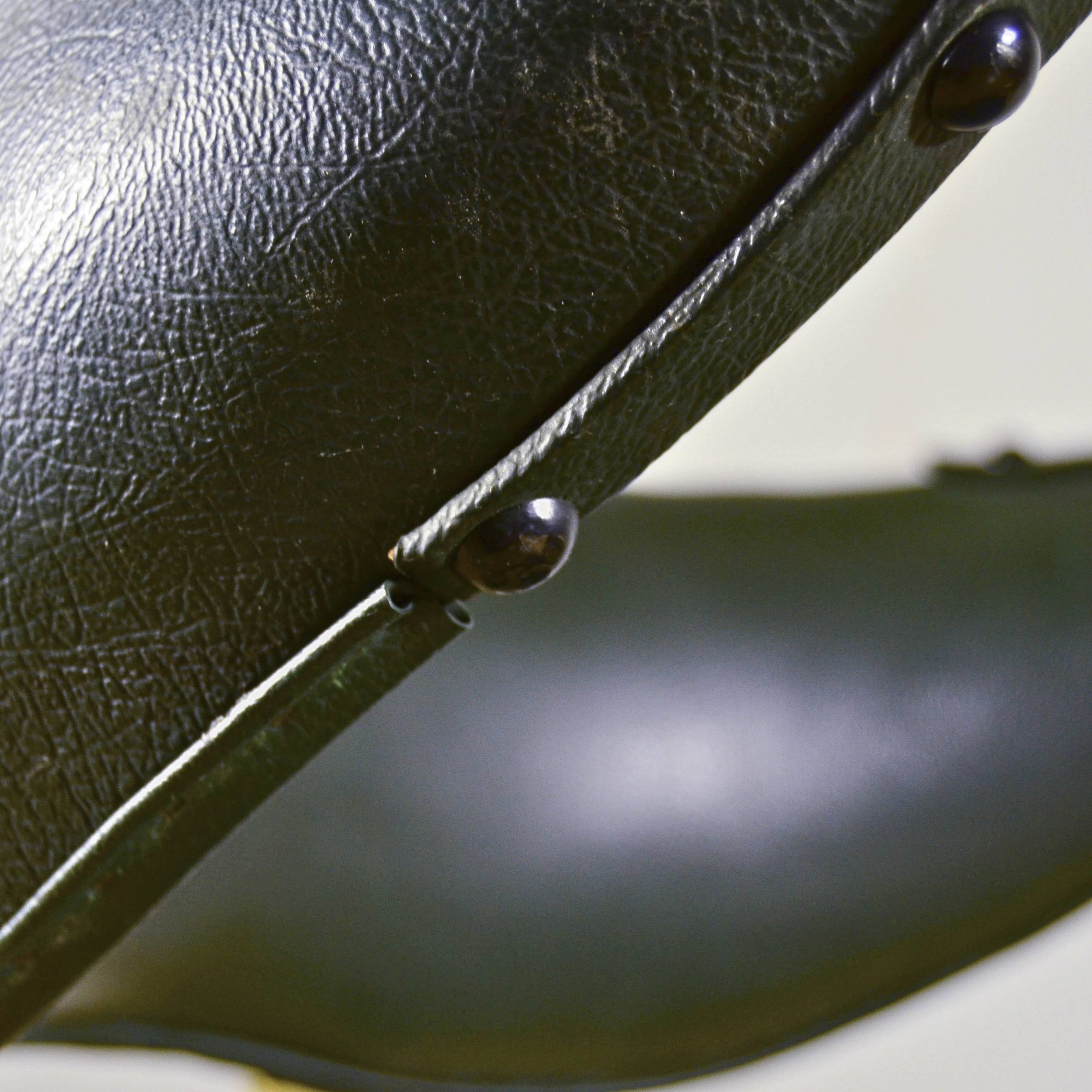 Sedia Girevole Mid-Century in Vinilpelle Anni '60 - immagine 17