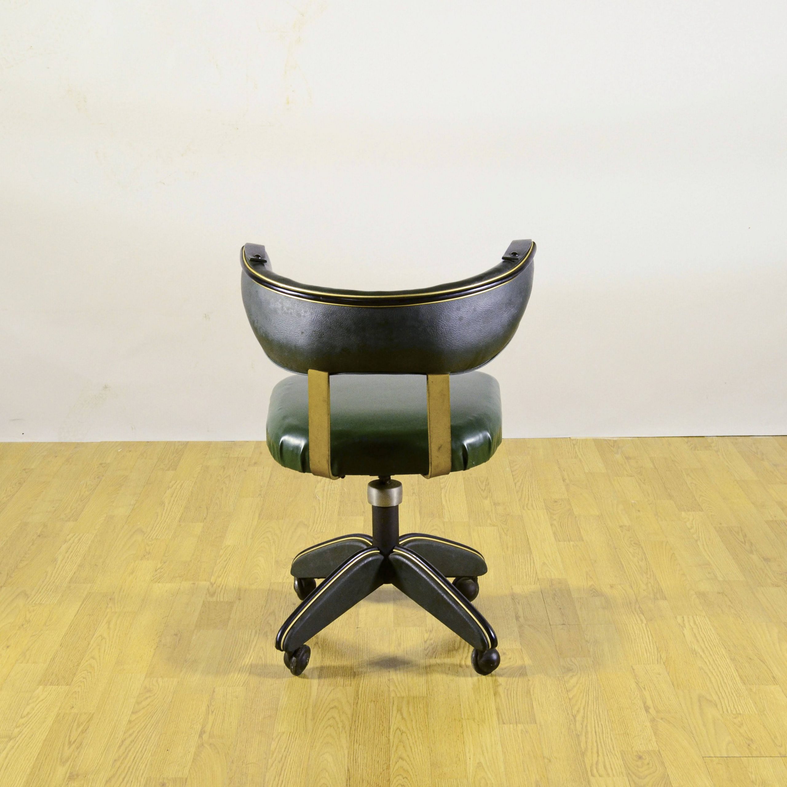 Sedia Girevole Mid-Century in Vinilpelle Anni '60 - immagine 5