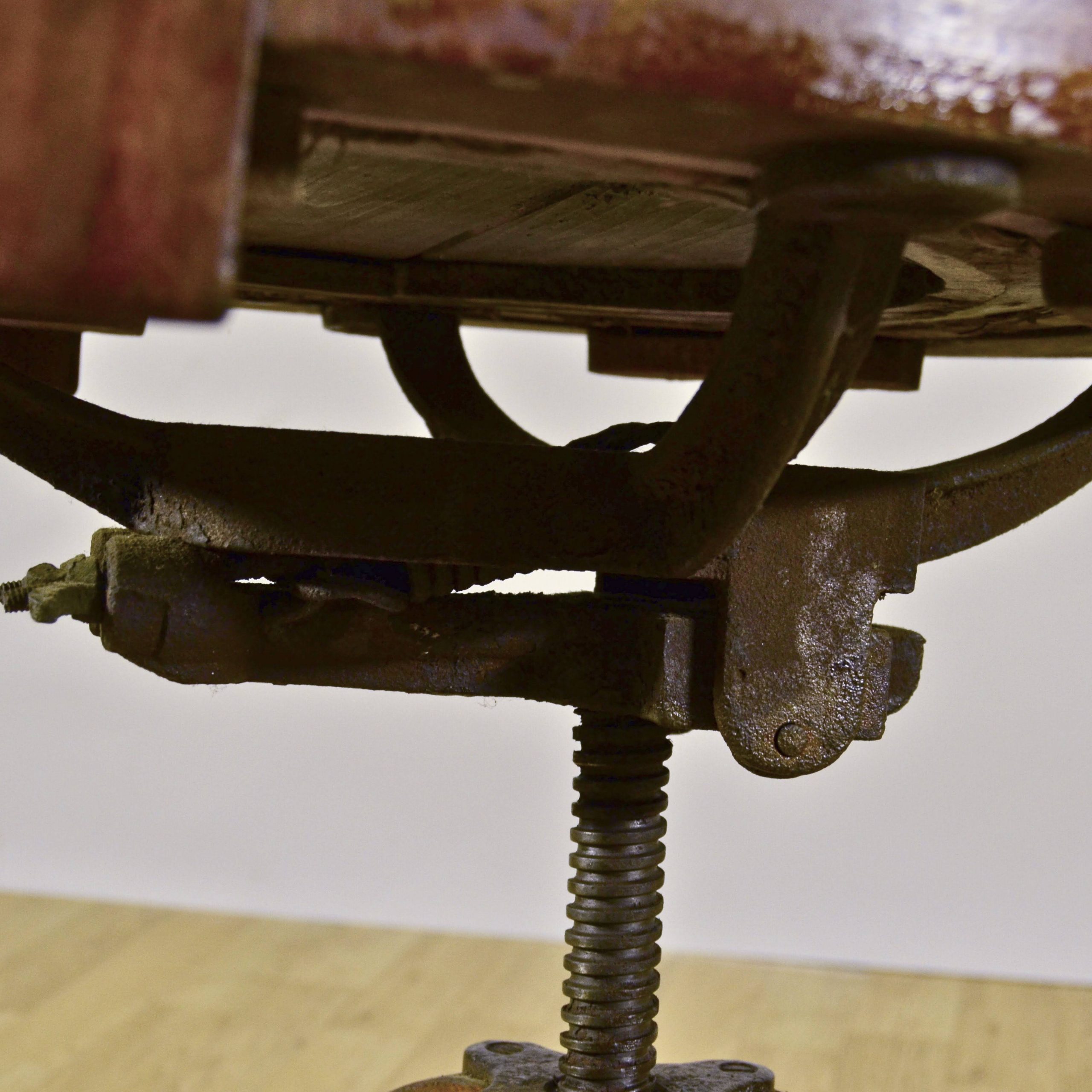 Sedia Girevole con Seduta in vero Vimini stile Vittoriano - immagine 13