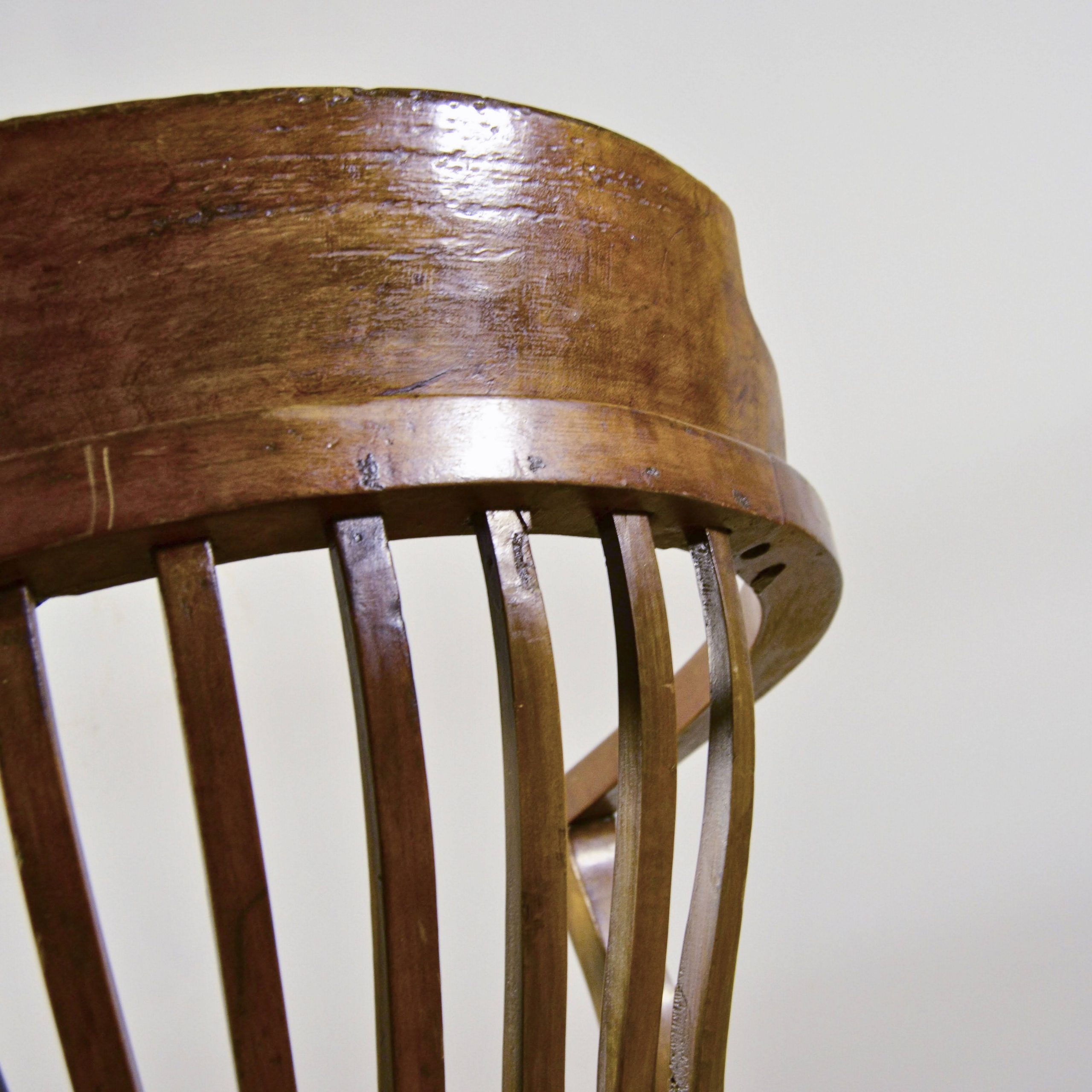 Sedia Girevole con Seduta in vero Vimini stile Vittoriano - immagine 17