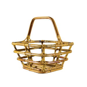 Cesto in Bambù Francese Metà '900
