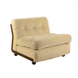 Poltrona "Amanta" Beige Design Mario Bellini x C&B Anni '70