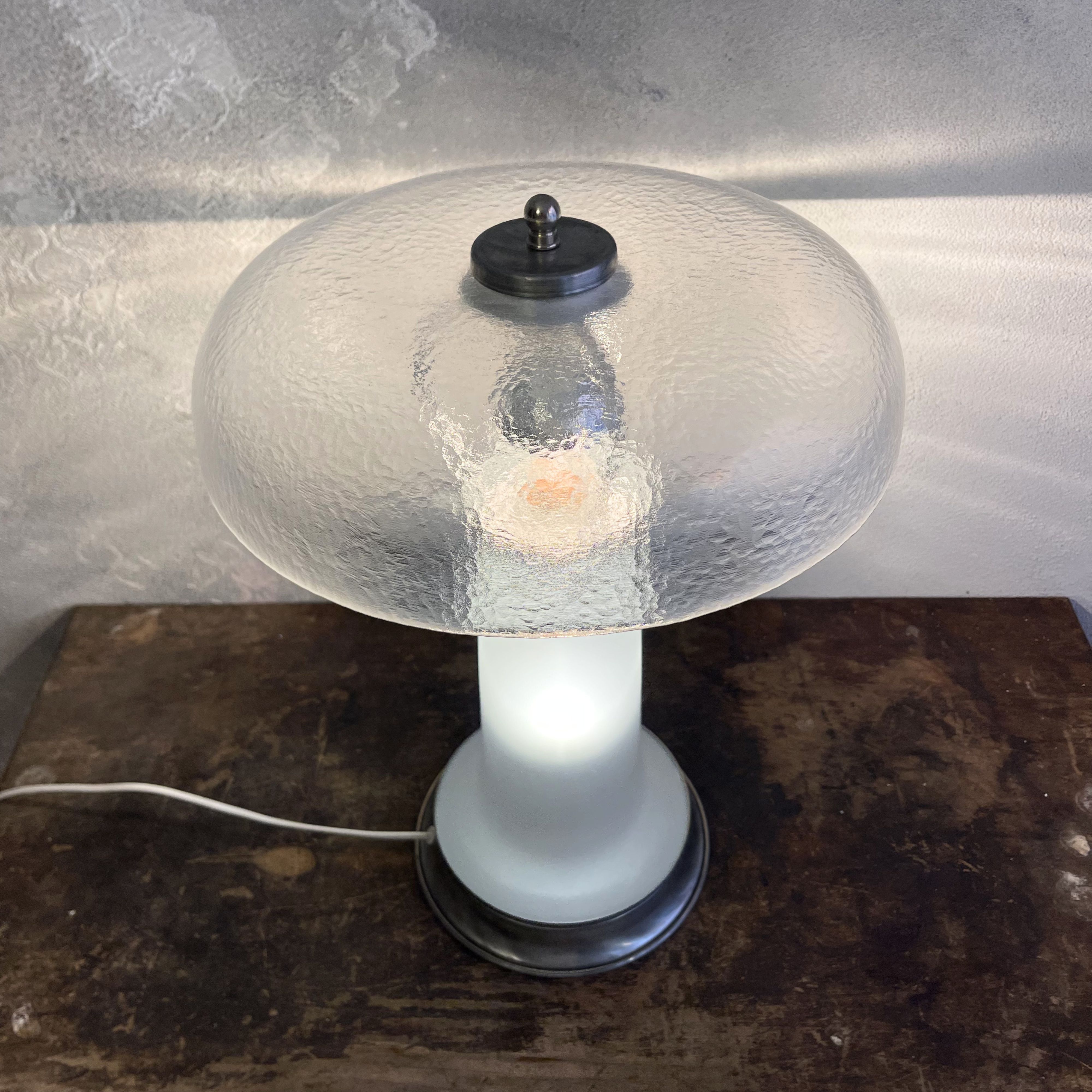 Lampada a Campana Mazzega in Vetro di Murano - immagine 4