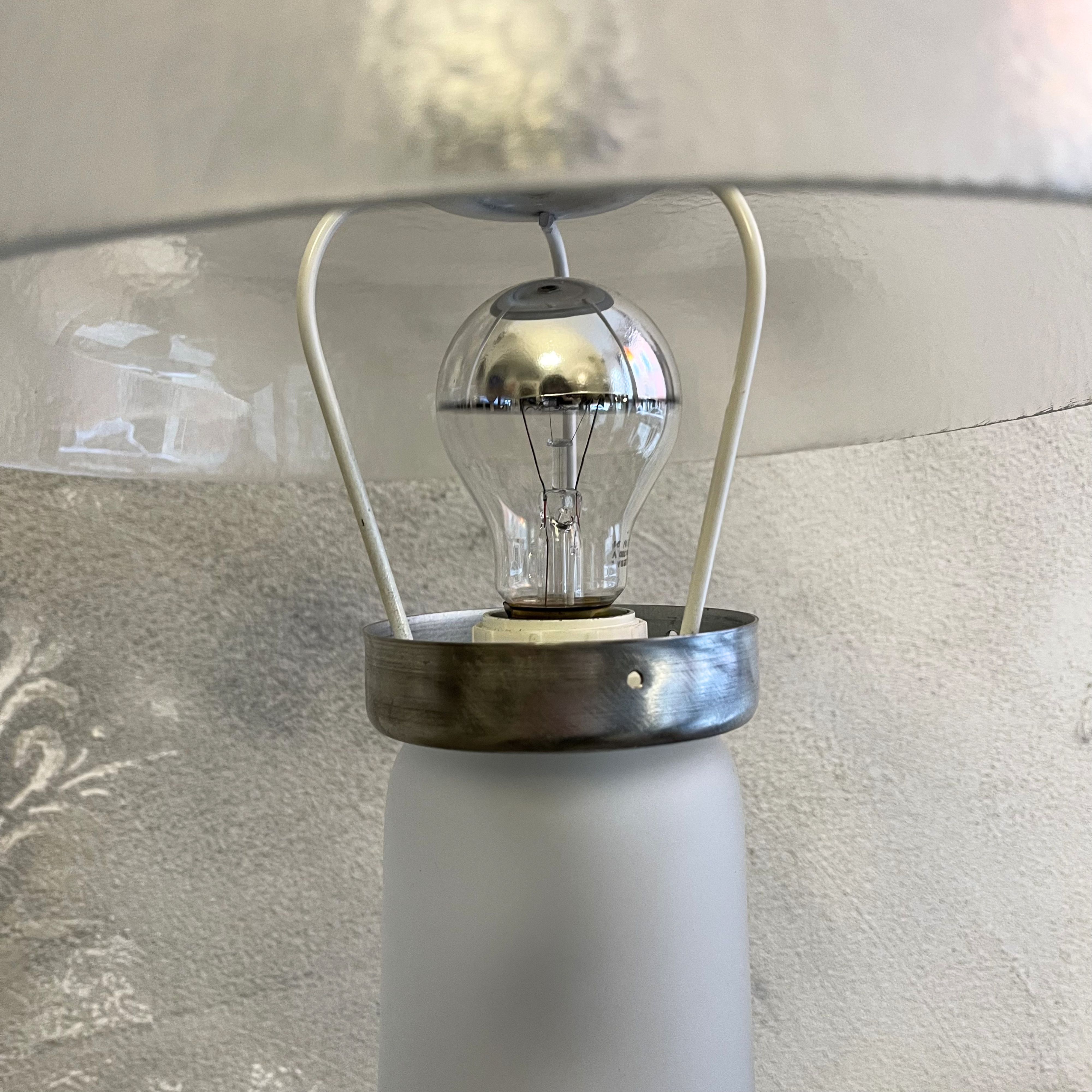 Lampada a Campana Mazzega in Vetro di Murano - immagine 7