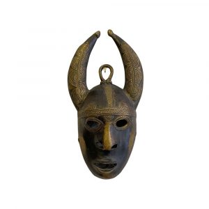 Maschera Decorativa degli Yohour&eacute; Costa d'Avorio