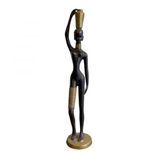 Statuetta Tribale Donna "Ndebele" stile Hagenauer